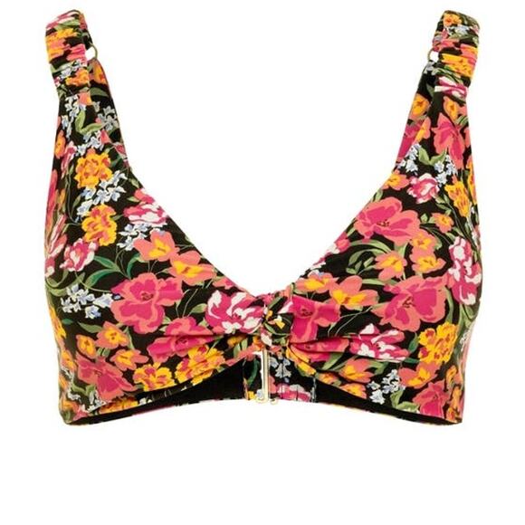 Time and True Women's Plus Size Floral 2pc bikini 24/26 3X - Picture 2 of 7